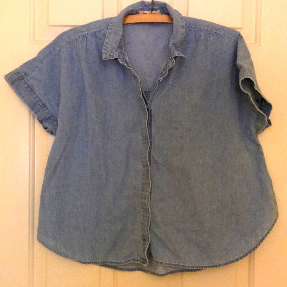 Madewell Denim Button Up Shirt